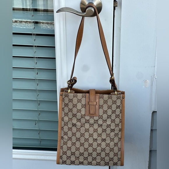 Gucci Canvas Shoulder Bag - Picture 13 of 13